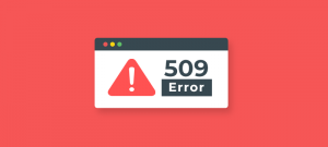 Error 509 - Bandwidth Limit Exceeded