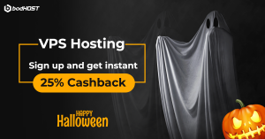 Halloween VPS hosting offer