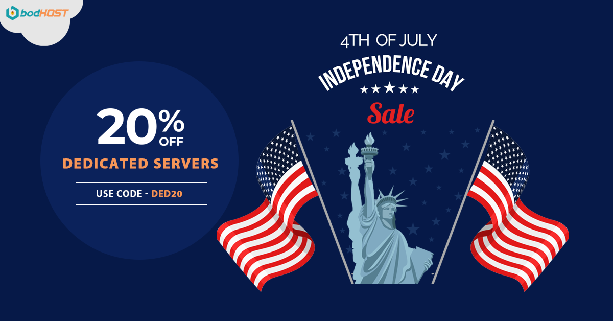 Dedicated Server Offer - Independence Day