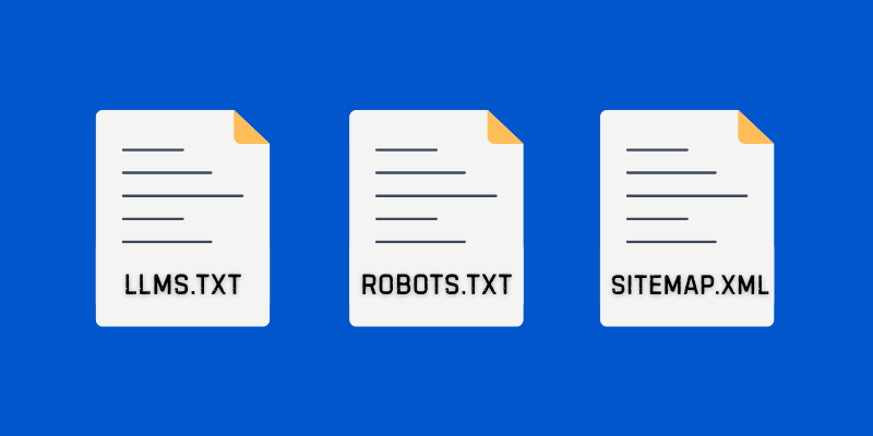 llms.txt-vs-robots.txt-vs-sitemap.xml