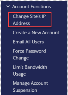 Site-Access-setting