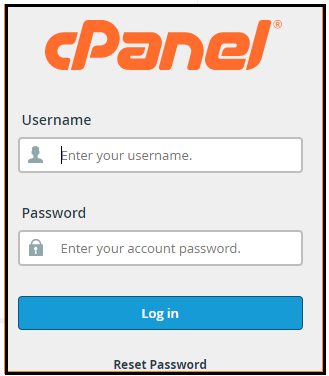 cPanel Login