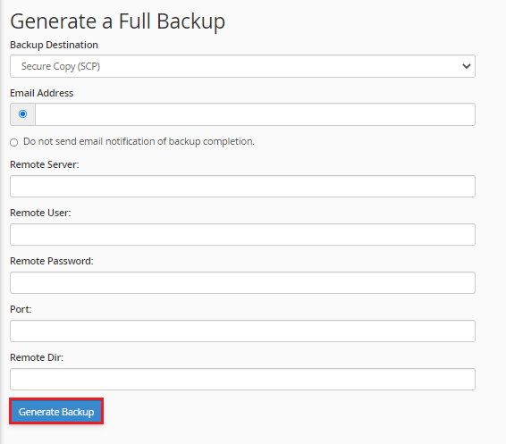 genrate-full-backup