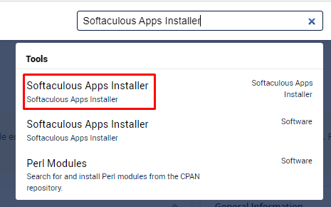 Softaculous Apps Installer