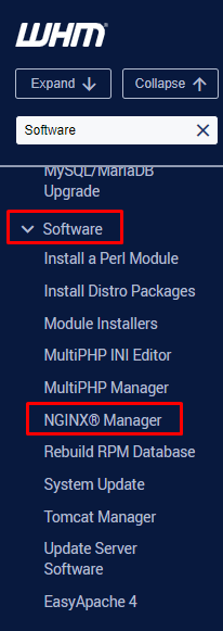 NGINX-Manager