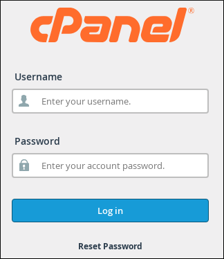 cPanel-login