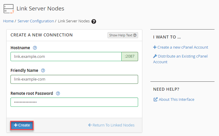 Link-server-node