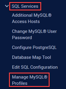 Manage-MySQL-Profile