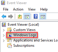 Windows logs