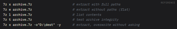 Zip Command