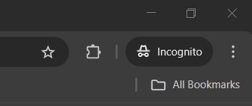 Incognito Mode - SSL Security