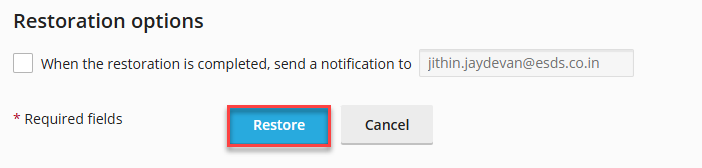 restore