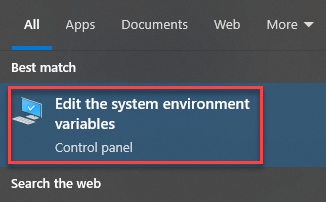 edit the system