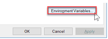 environment variables