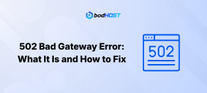 502 Bad Gateway Error: What It Is and How to Fix