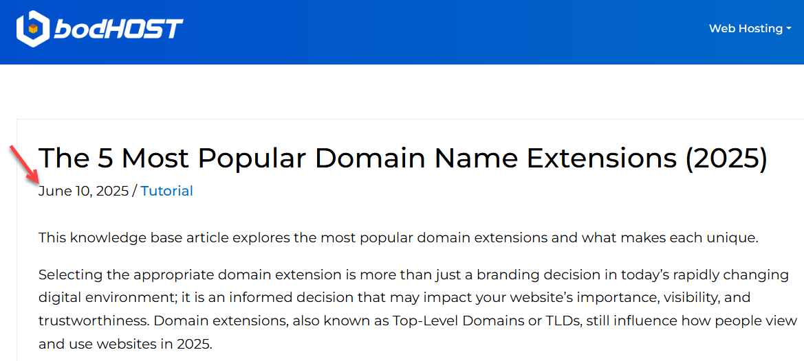 domain name