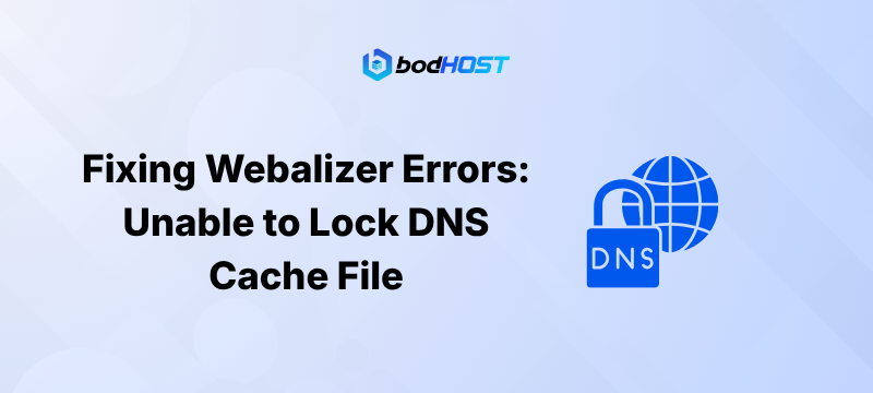 Fixing Webalizer Errors: Unable to Lock DNS Cache File