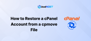 How to Restore a cPanel Account from a cpmove File