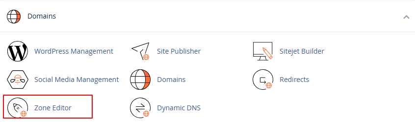DNS- zone-editor