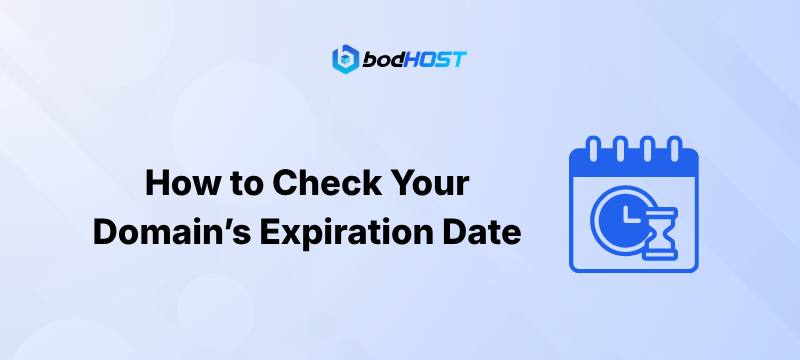 How to Check Your Domain’s Expiration Date