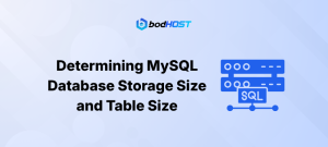 Determining MySQL Database Storage Size and Table Size